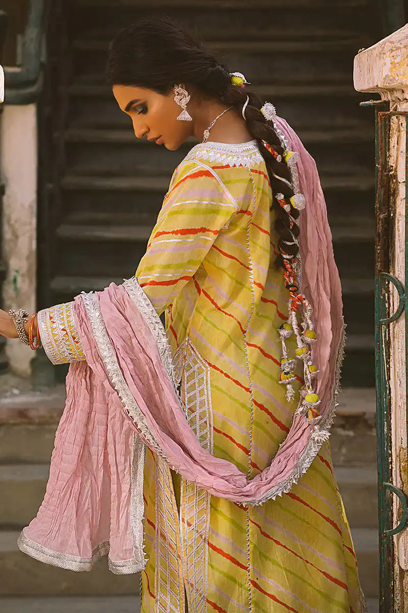 Amaltas - Yellow Kurta by The Pink Tree Company, view 7