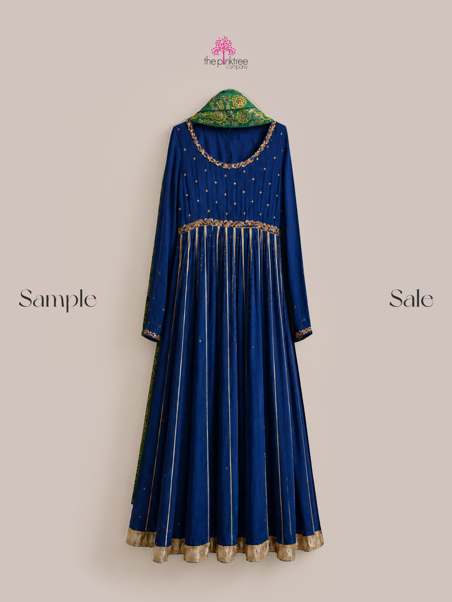 BLUE PISHWAS (SAMPLE SALE)