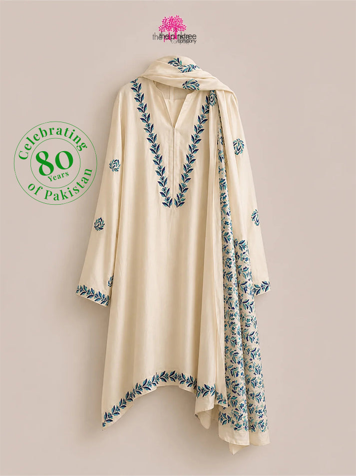 IVORY BAAGH IN BLUE