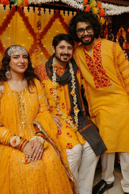 The PinkTree Company presents coordinated Mayoun ensembles for the entire family—celebrating tradition with harmony, color, and timeless design.