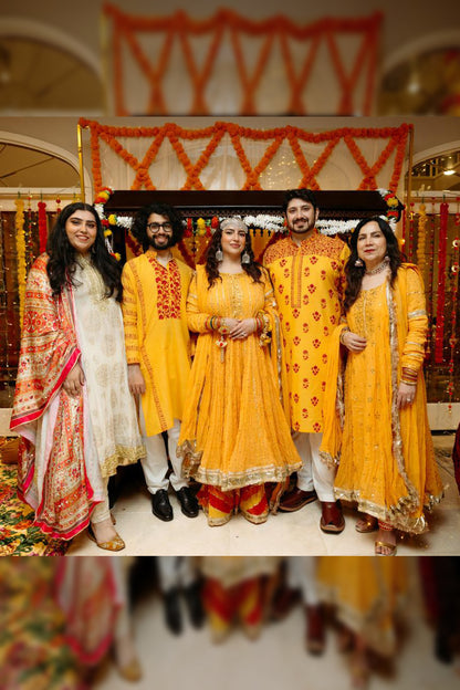 The PinkTree Company presents coordinated Mayoun ensembles for the entire family—celebrating tradition with harmony, color, and timeless design.