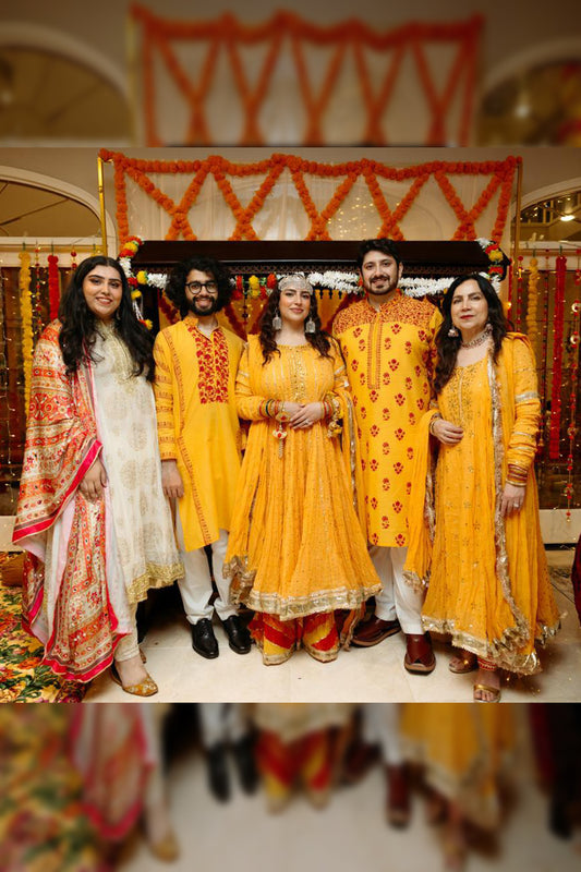 The PinkTree Company presents coordinated Mayoun ensembles for the entire family—celebrating tradition with harmony, color, and timeless design.