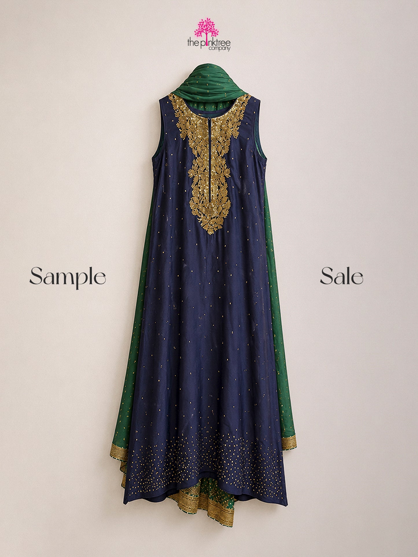 CHAAND RAAT NAVY (SAMPLE SALE)