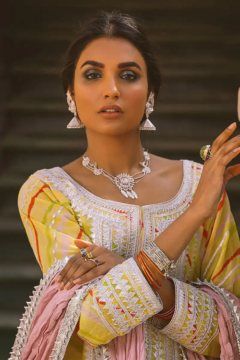 Amaltas - Yellow Kurta by The Pink Tree Company, view 5