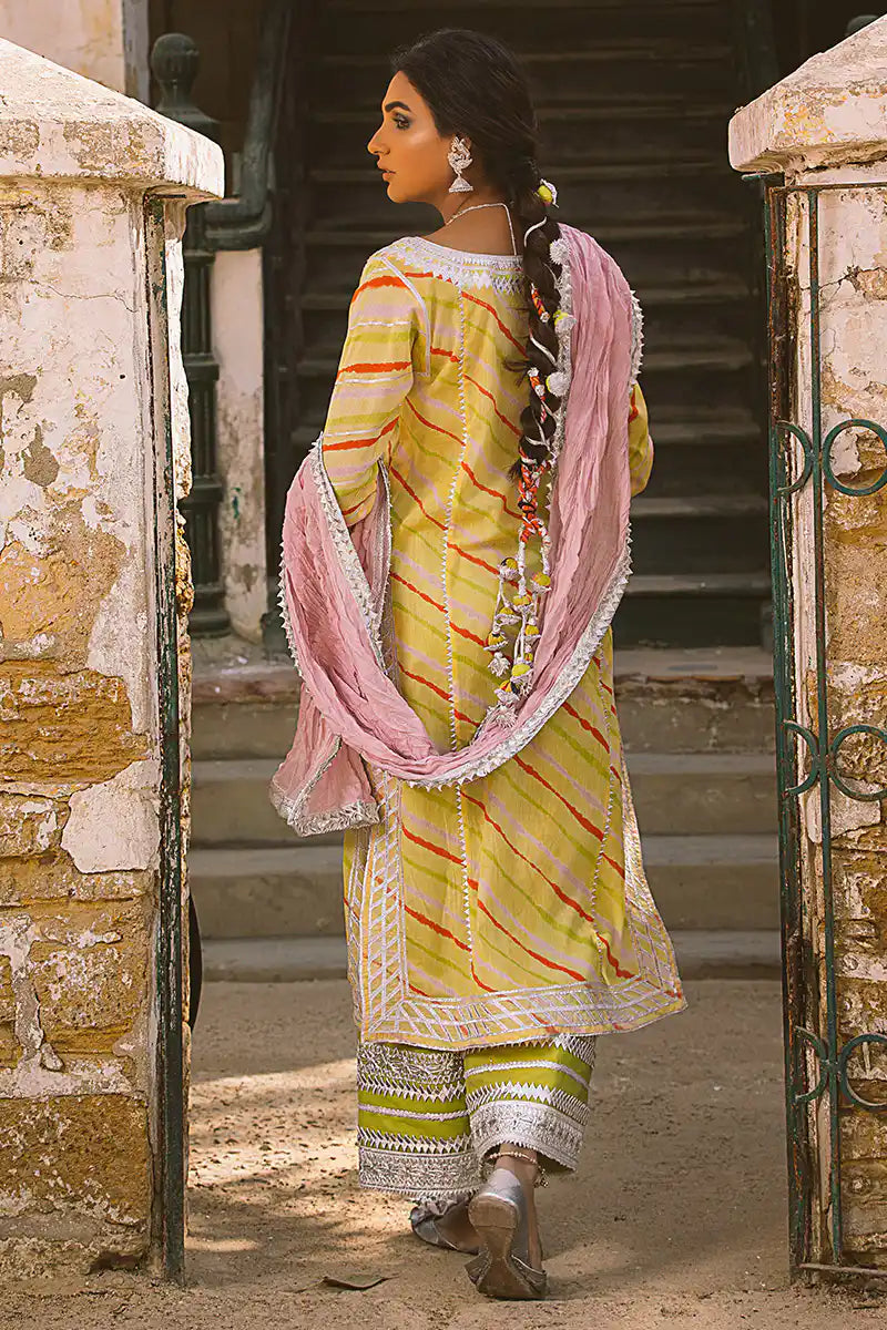 Amaltas - Yellow Kurta by The Pink Tree Company, view 6