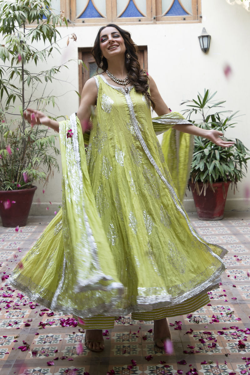 Breezy Citrus - Citrus Green 3 Piece Suit by The Pink Tree Company, view 3