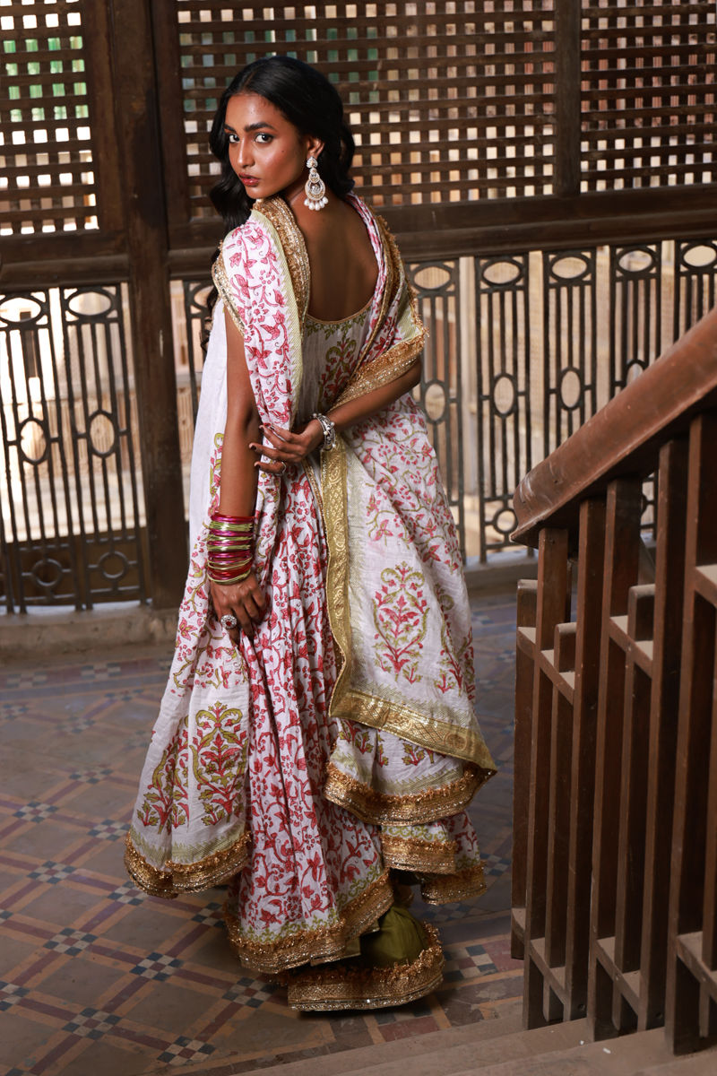 Tulip - White 3 Piece Suit by The Pink Tree Company, view 3