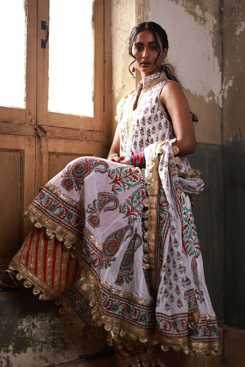 Iris - White 3 Piece Suit by The Pink Tree Company, view 2