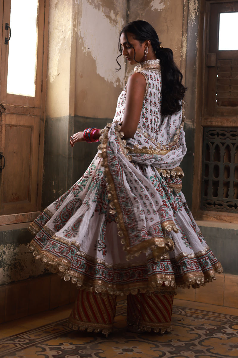 Iris - White 3 Piece Suit by The Pink Tree Company, view 3