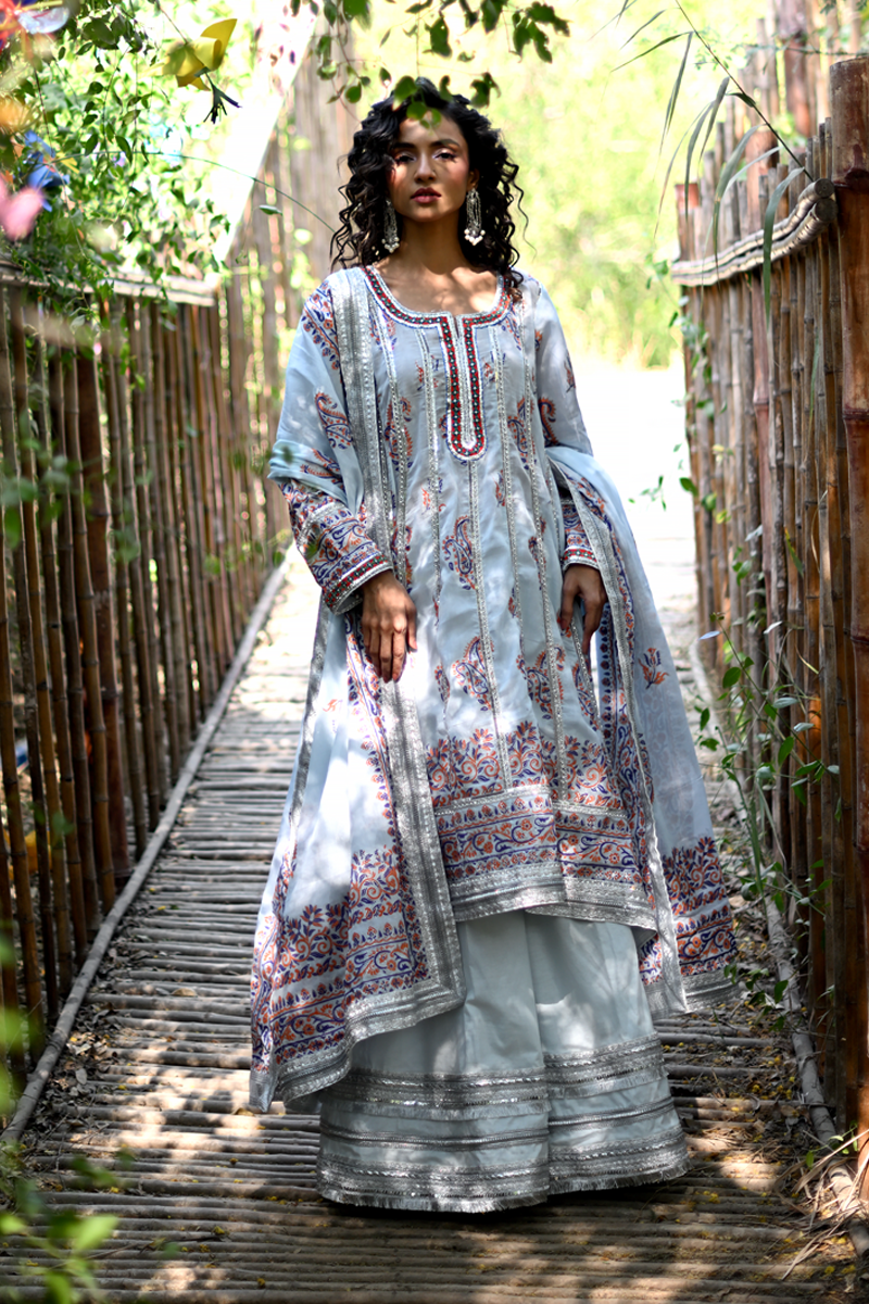 Aqua Ocean - Light Blue 3 Piece Suit by The Pink Tree Company