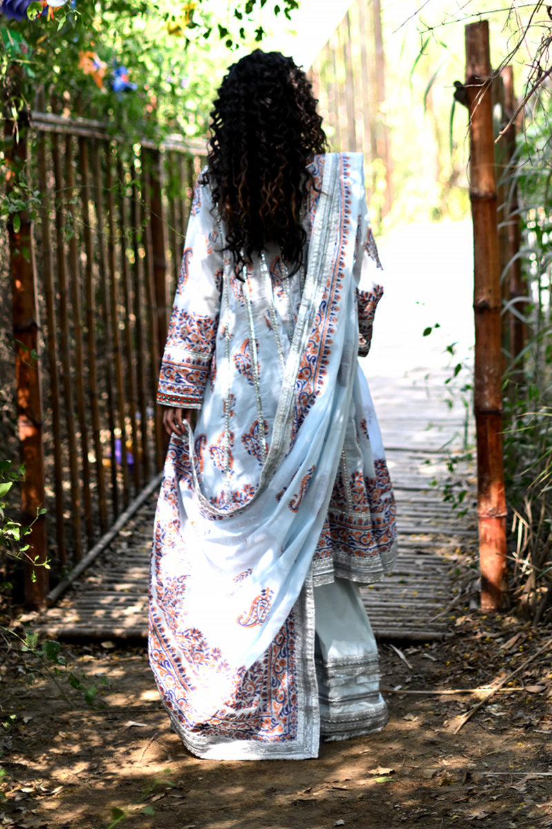 Aqua Ocean - Light Blue 3 Piece Suit by The Pink Tree Company, view 3