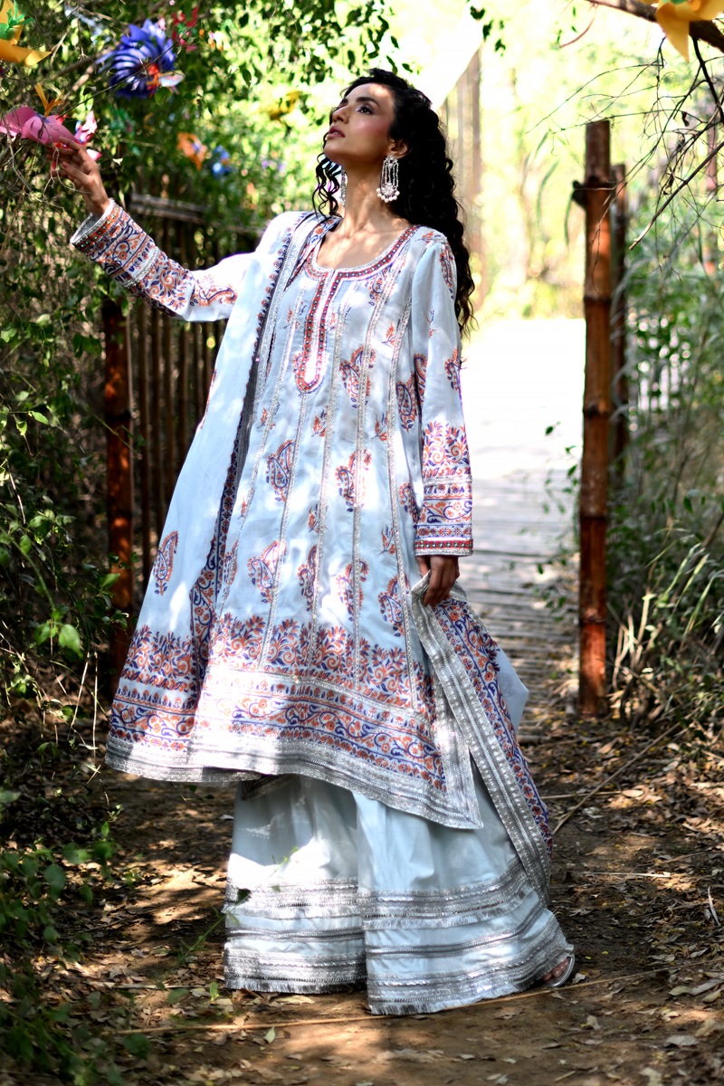 Aqua Ocean - Light Blue 3 Piece Suit by The Pink Tree Company, view 4