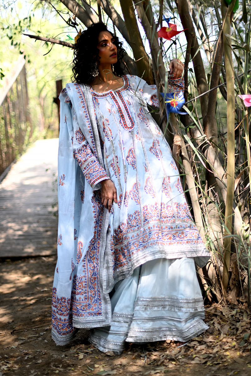 Aqua Ocean - Light Blue 3 Piece Suit by The Pink Tree Company, view 5
