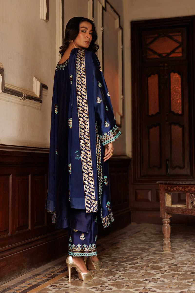 Blue Mirage - Royal Blue Co-ord Set by The Pink Tree Company, view 2