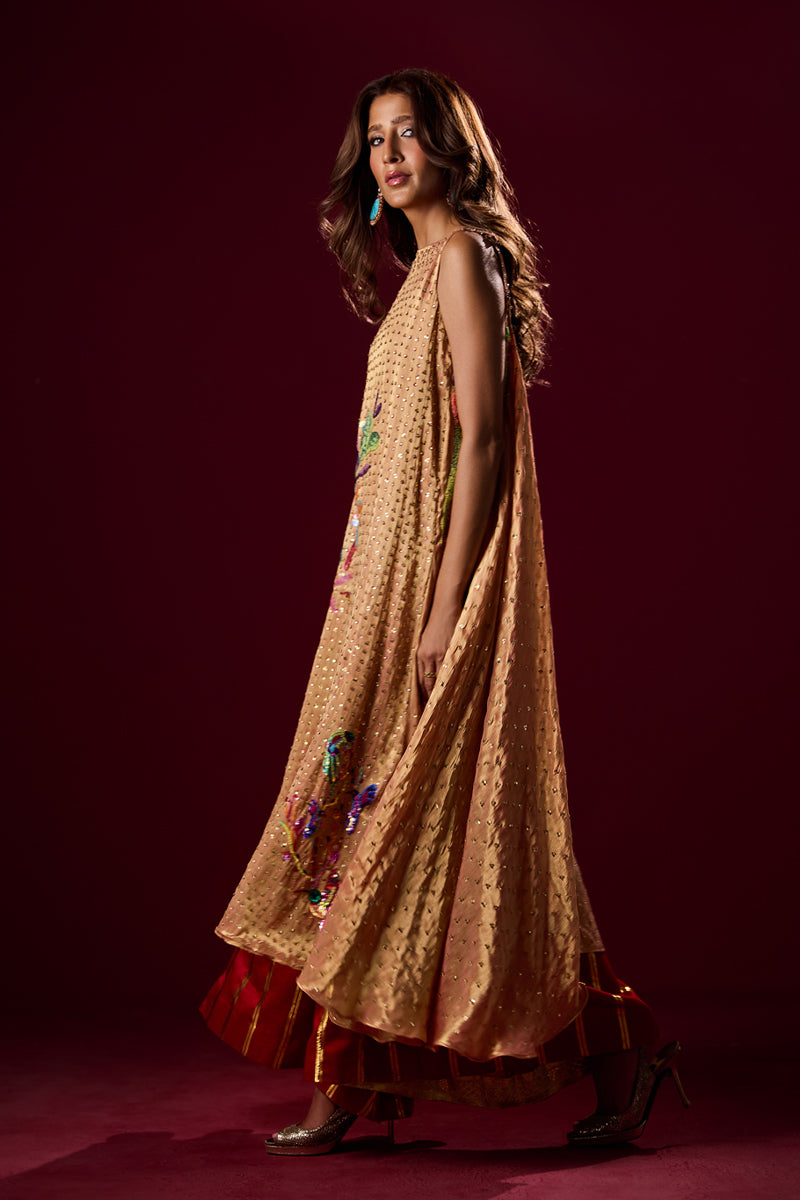 Arona - Peach Traditional Outfit by The Pink Tree Company, view 2