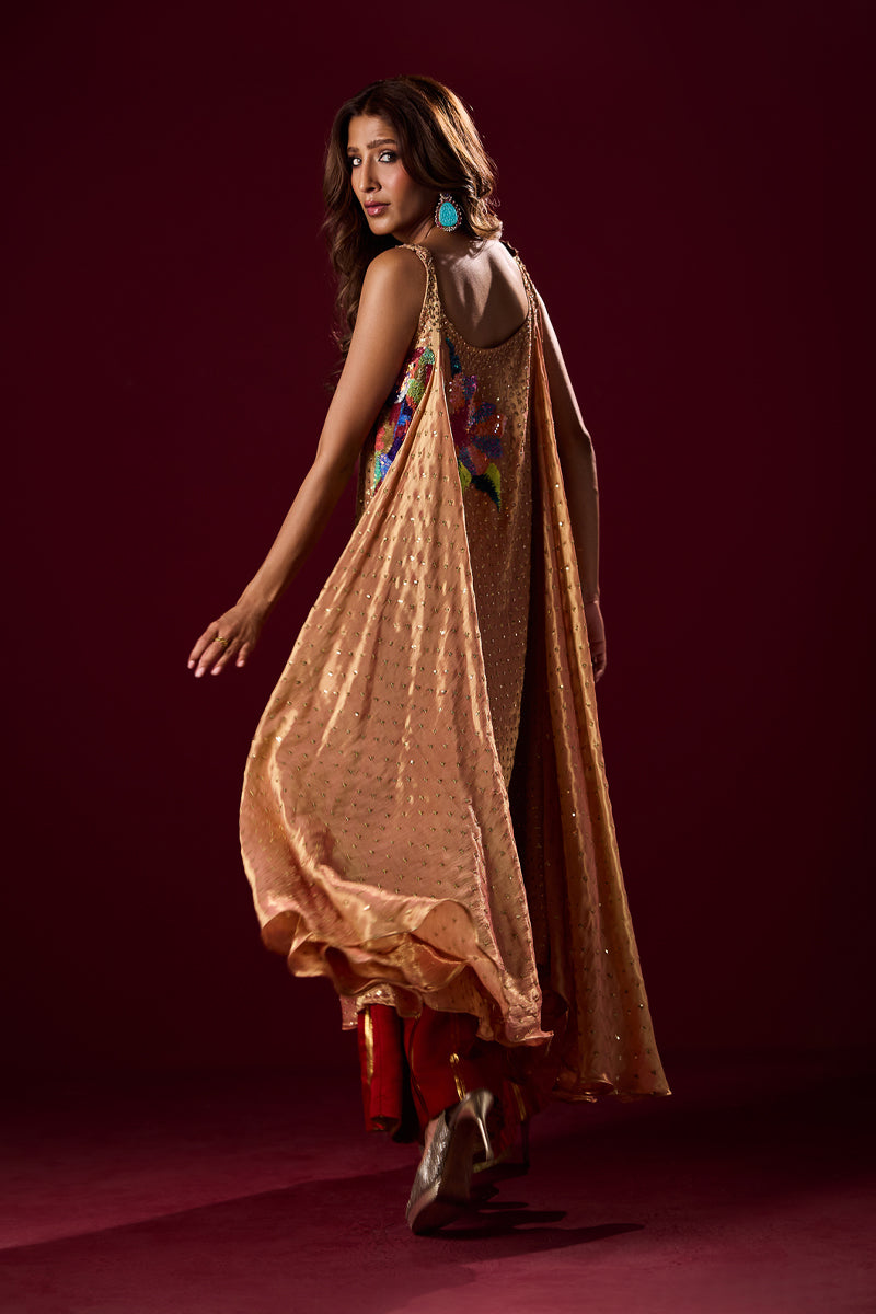 Arona - Peach Traditional Outfit by The Pink Tree Company, view 3