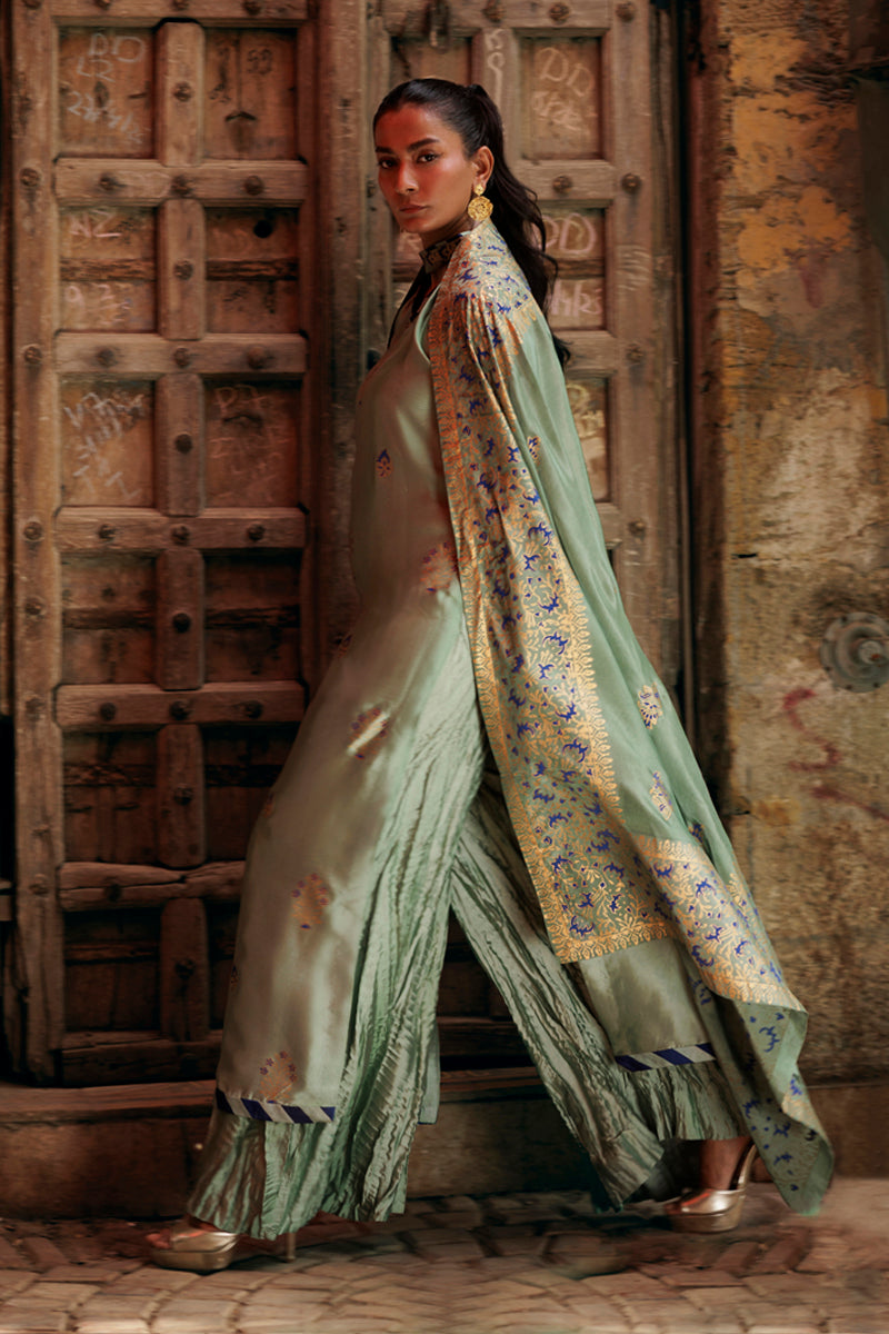 Whispers of Sage - Sage Green Co-ord Set by The Pink Tree Company, view 5