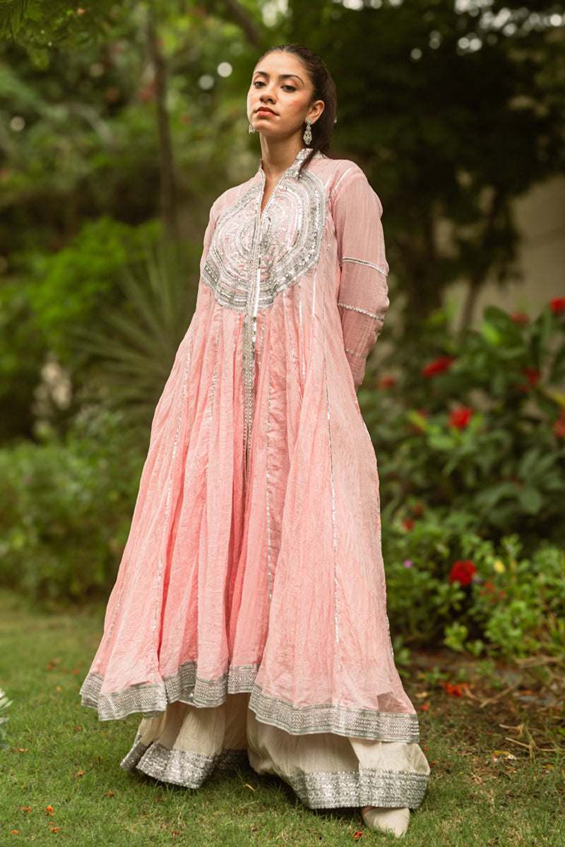 Layali - Pink Peshwaz by The Pink Tree Company