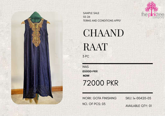 CHAAND RAAT (Navy)