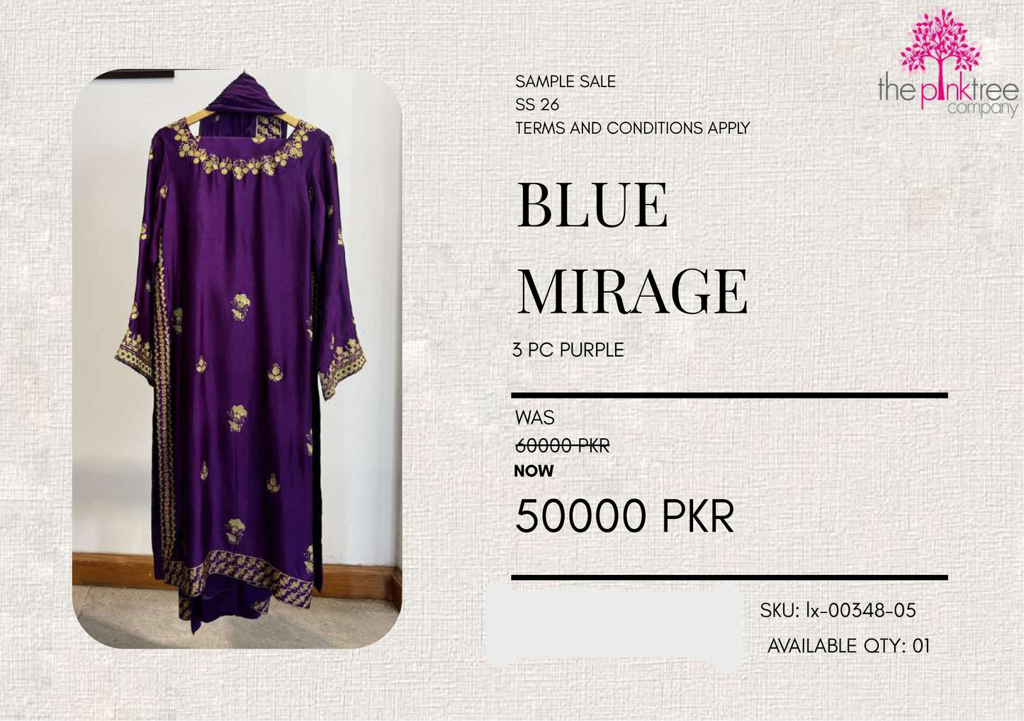 BLUE MIRAGE (PURPLE)