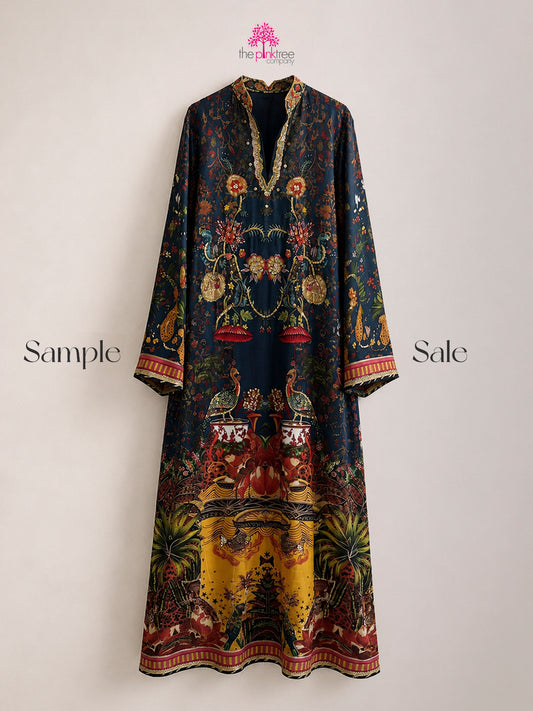FEZ (SAMPLE SALE) - Blue Kaftan by The Pink Tree Company
