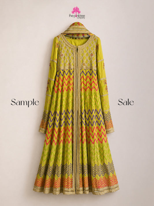 MOAJ (SAMPLE SALE) - Lime 3 Piece Suit by The Pink Tree Company