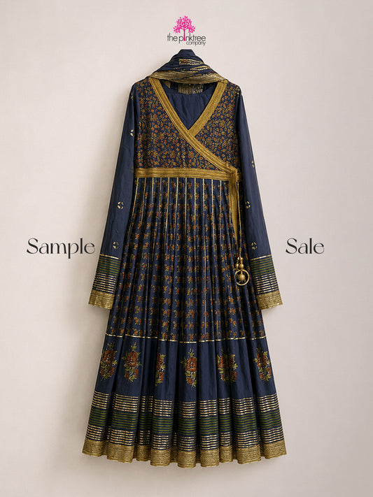 ECLIPSE (SAMPLE SALE) - Blue Angarkha by The Pink Tree Company