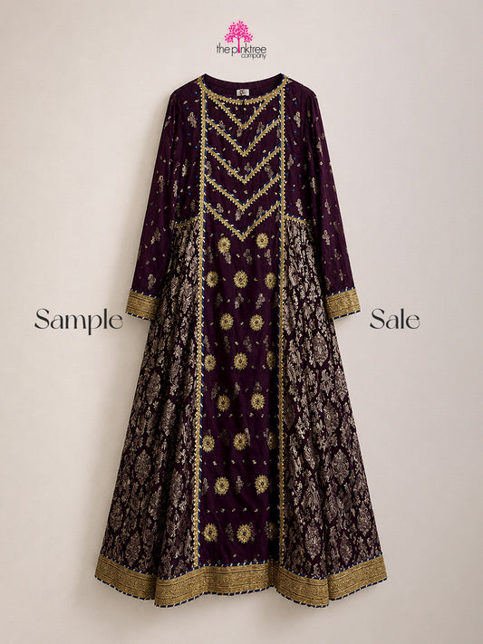CITRINE IN PURPLE (SAMPLE SALE)