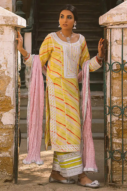 Amaltas - Yellow Kurta by The Pink Tree Company, view 2