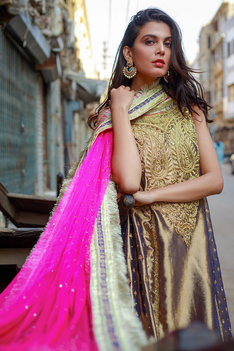 Darya E Noor - II - Blue Shirt by The Pink Tree Company, view 5