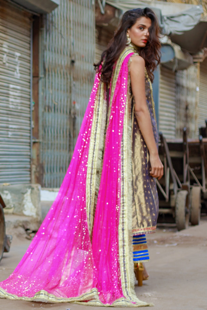 Darya E Noor - II - Blue Shirt by The Pink Tree Company, view 6