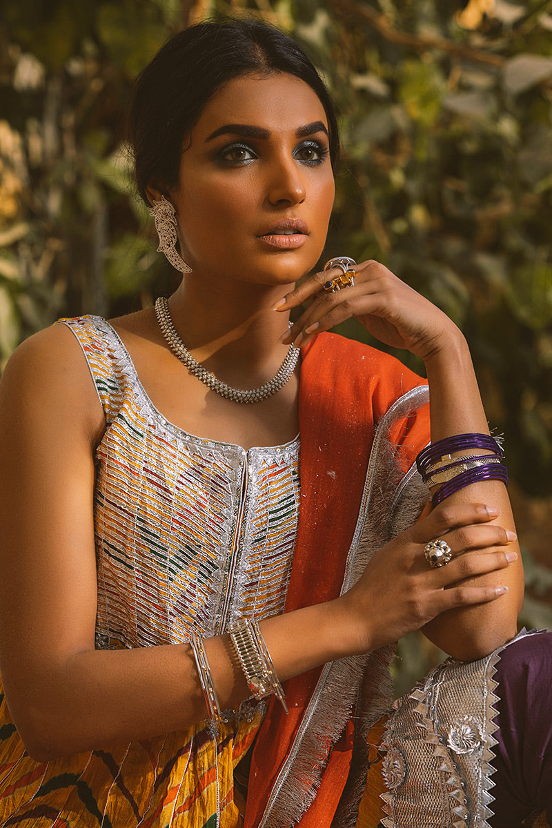 Basanti - Yellow Dress by The Pink Tree Company, view 5