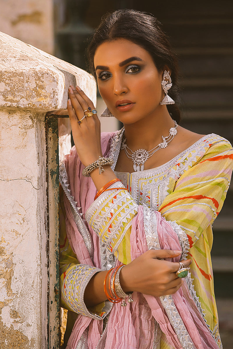 Amaltas - Yellow Kurta by The Pink Tree Company, view 4