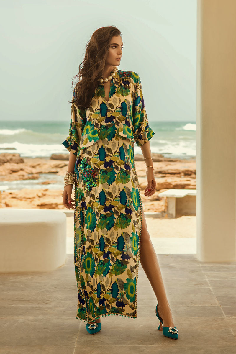 Bali - Ivory Kaftan by The Pink Tree Company