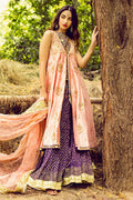 Gul Chandni - Purple Lehenga Choli by The Pink Tree Company