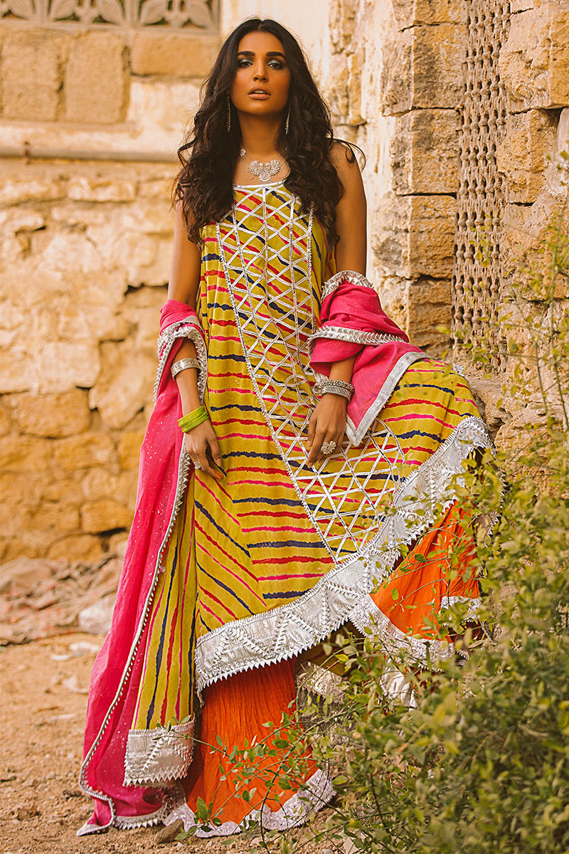 Barkha - Yellow Dress by The Pink Tree Company