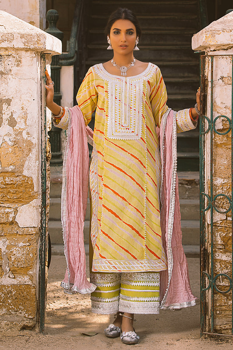 Amaltas - Yellow Kurta by The Pink Tree Company
